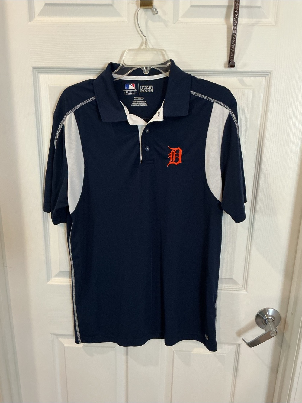 Detroit Tigers Navy Polo Shirt